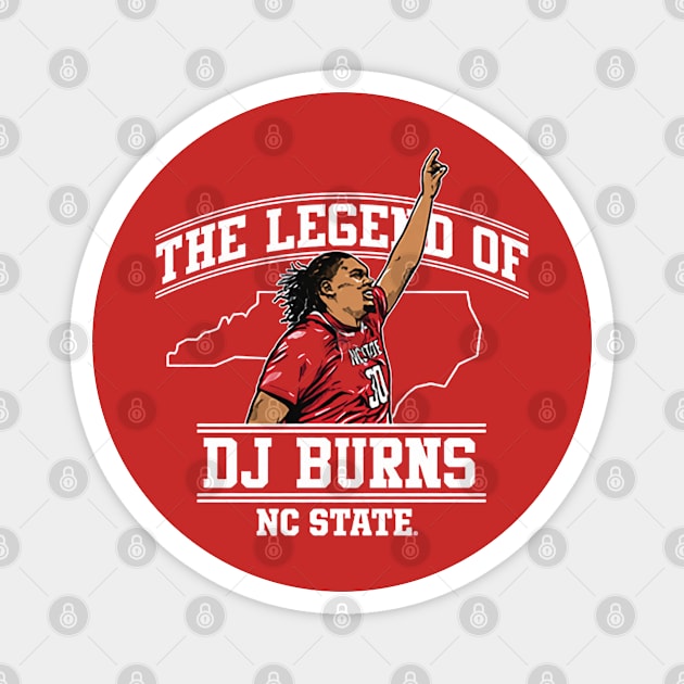 DJ Burns The Legend Magnet by artbygonzalez